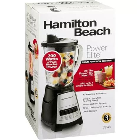 Hamilton Beach Power Elite Wave Blender