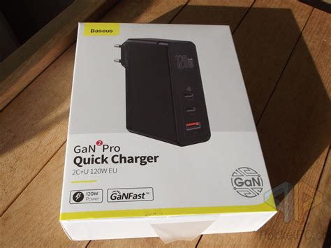 Review: Baseus GaN 2 Pro USB-C QuickCharger 120 W im Test - PocketPC.ch