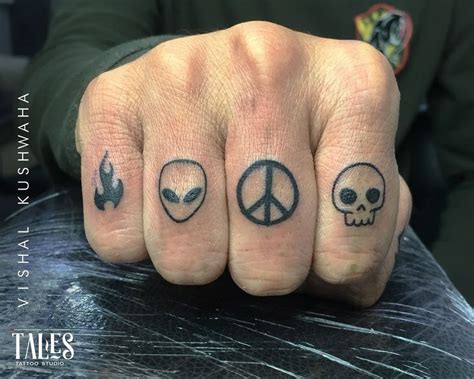 Finger Tattoos | Hand tattoos, Finger tattoos, Tattoos for guys