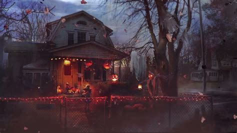 Halloween Ambience Haunted House Halloween Ambience With Relaxing