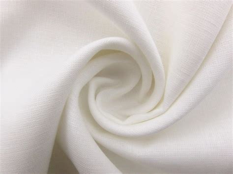 Midweight Linen in White | B&J Fabrics