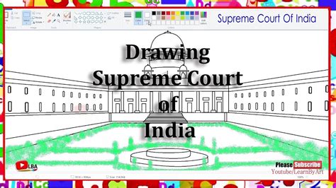 Supreme Court Drawing at PaintingValley.com | Explore collection of ...