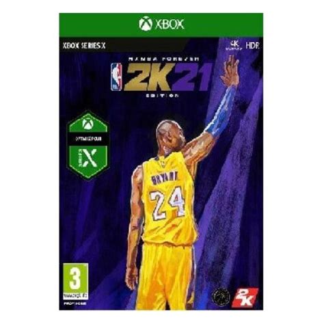 NBA 2K21 Mamba Forever Edition French Dutch Box EFIGS In Game