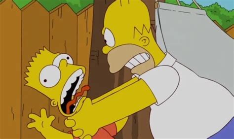 Why Does Homer Not Strangle Bart Anymore In The Simpsons