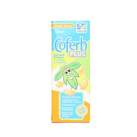 Coferb Plus Sugar Free 120ml Time Medico