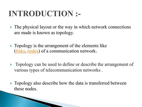 presentation on Topology | PPTX