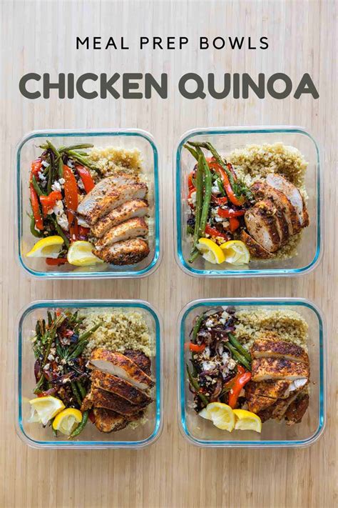 Chicken Quinoa Bowl - Green Healthy Cooking