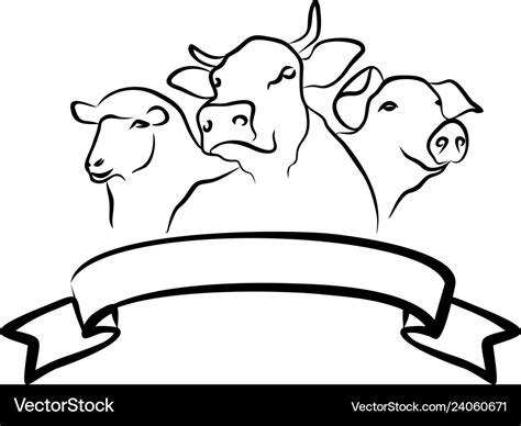 Farm logo Royalty Free Vector Image - VectorStock