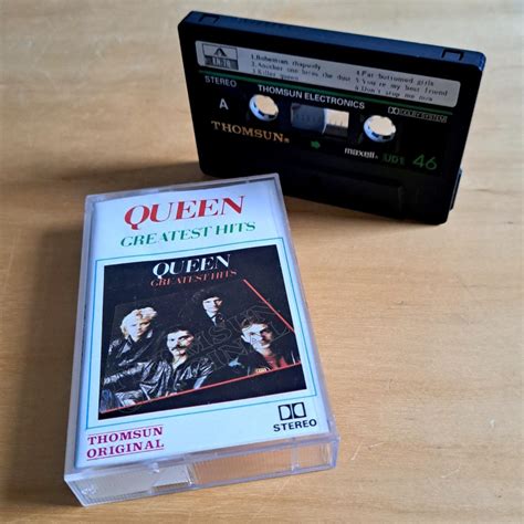 Queen Greatest Hits Cassette Tape Rare Depop