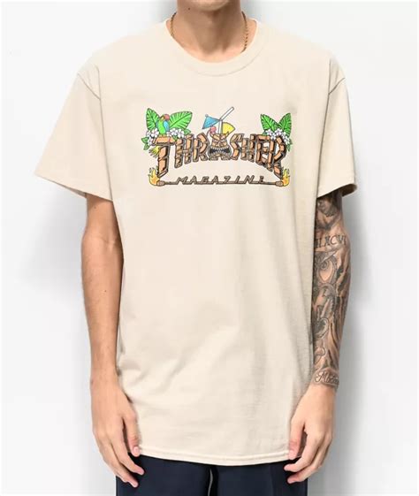 Thrasher Tiki Sand T Shirt