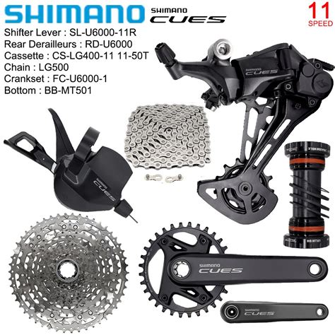 Shimano Groupset Preto Para Bicicleta Mtb Kit Desviadores Pe As