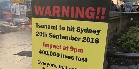 A tsunami was supposed to hit Sydney and people were very upset when it didn't | indy100 | indy100