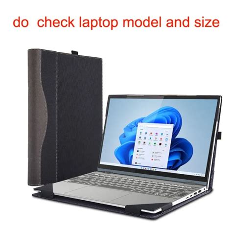 Case สำหรับ Lenovo Ideapad Flex 5 14alc7 14แล็ปท็อปแขนถอดโน๊ตบุ๊คพีซีปกกระเป๋าป้องกัน Pu ผิว