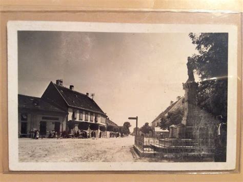 VALPOVO STARA RAZGLEDNICA SPOMENIK ULICA 1946