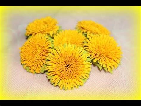 ОДУВАНЧИКИ ИЗ ФОАМИРАНА , МК / DIY DANDELIONS FROM TAMARANA ...