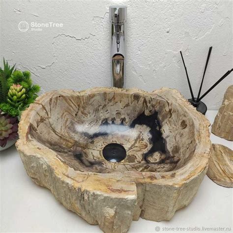 Накладная раковина из камня купить в интернет-магазине Ярмарка Мастеров ...