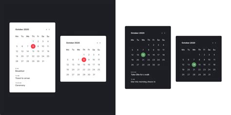 Free Editable Calendar Templates Figma