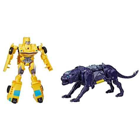 Transformers: Rise of the Beasts Movie, Beast Alliance, Beast Combiners 2-Pack Bumblebee Toys, 6 ...