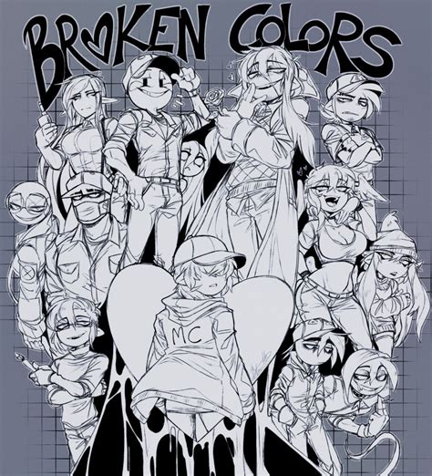 Пин на доске Broken Colors Милые рисунки Рисунки фигур Рисунки