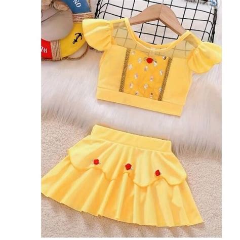 Swim Princess Belle Beauty And The Beast Girls Bikini Swimsuit Poshmark