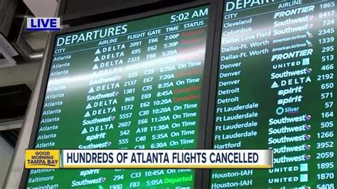 Power Outage At Atlanta Airport Cause Major Delays Cancellations At