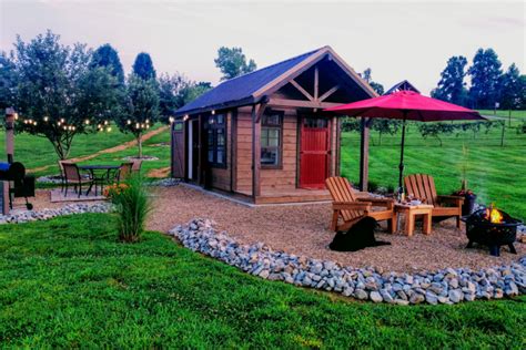 How To Turn A Backyard Shed Into A Diy Cabin Simple Living