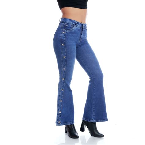 Ripley Jeans Tobillero Flare Mujer Metal Jeans Akessi