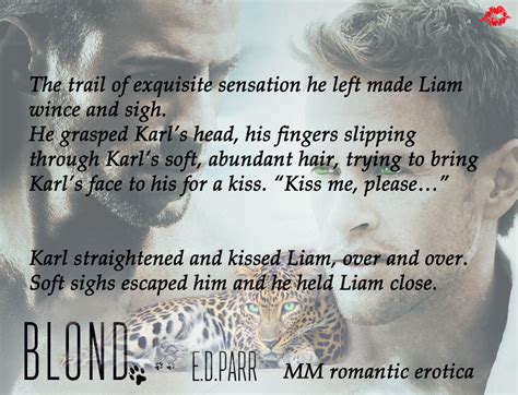 Look At Whats New From E D Parr Blond Her Newest Erotic Shifter Gay Romance Release