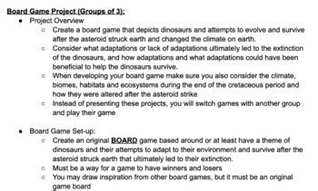 Evolution Project by Mr Browns Classroom | TPT