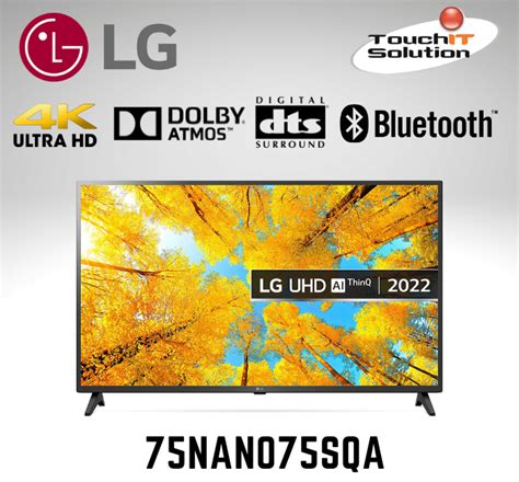 INSTALLATION LG 75 NANO75 4K Smart NanoCell TV With AI ThinQ 2021