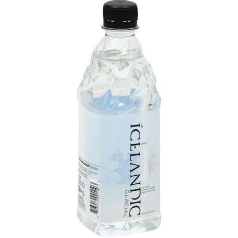 Icelandic Glacial Natural Spring Water 500ml Pack Of 24 Walmart