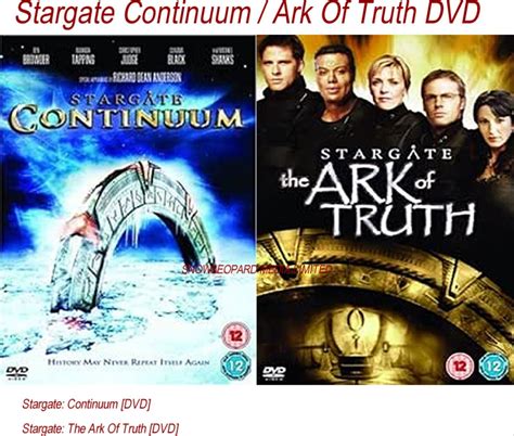 Stargate Continuum The Ark Of Truth Box Set DVD 2008 For Sale