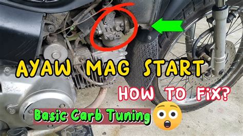 Paano Magtono Ng Carburador How To Tune A Carburetor YouTube