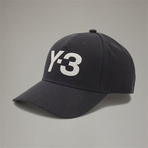 Adidas Y 3 Logo Cap Black Free Shipping With AdiClub Adidas US