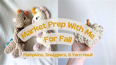 Market Prep Vlog Crochet W Me Bucket Hat Pattern Fall Prep Pumpkins