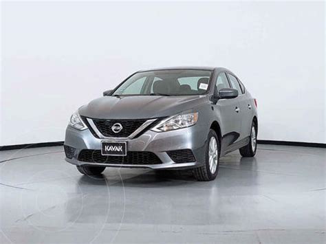 Nissan Sentra Sense Aut Usado Color Gris Precio