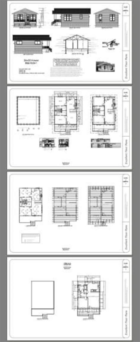 X House Bedroom Bath Sq Ft Pdf Floor Plan Etsy