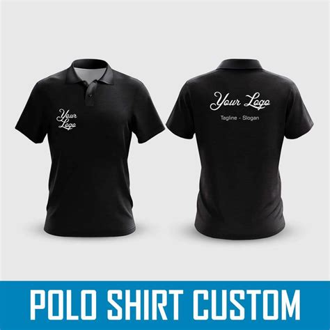 Bikin Kaos Polo Shirt Custom Satuan Lusinan Pusat Custom