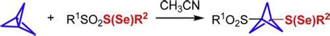 Synthesis Of Selenoether And Thioether Functionalized Bicyclo 1 1 1