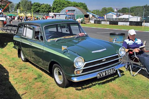 Ford A Ford Cortina Estate Shown At Castle Combe Stuart