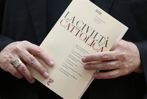 English Translation Of La Civilta Cattolica Launched Jesuits Australia