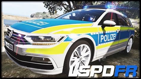 GTA 5 LSPD FR 194 VW Passat B8 Autobahnpolizei DBS 4000 Deutsch