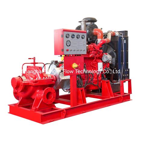 Double Suction Split Casing Centrifugal Fire Fighting Water Pump