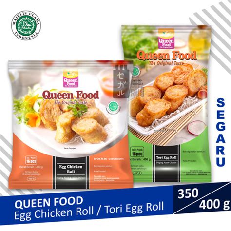 Jual Queen Food Egg Chicken Roll Bento Olahan Ayam Gulung Telur