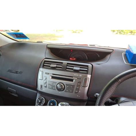 Perodua Alza Custom Made Leather Dashboard Cover / Carpet / Dashboard ...