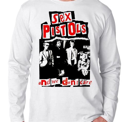 Camiseta Infantil O Adulto Manga Longa Sex Pistols Band Rock