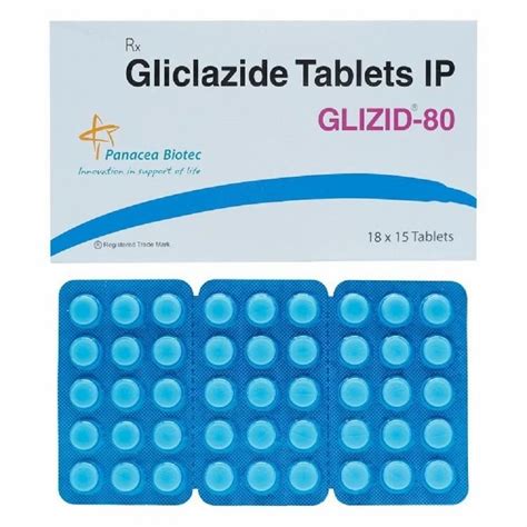 Glizid 80mg Gliclazide Tablets At Rs 72 Strip Sumul Dairy Road