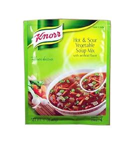 Amazon Knorr Chinese Style Hot Sour Vegetable Soup Mix Grocery Gourmet Food