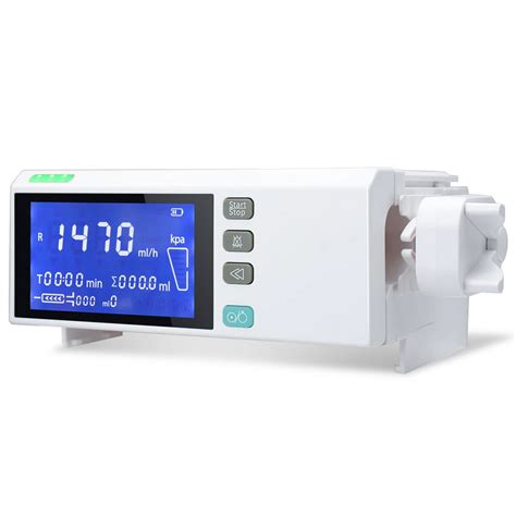 4 3 Inch Touch Screen Rechargeable Hospital ICU Single Channel Syringe