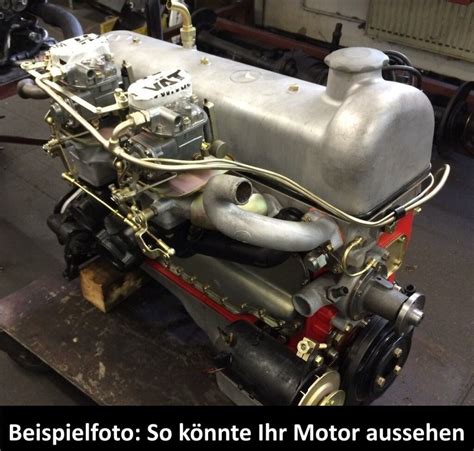 M180 Motor - Mercedes 220 S Ponton W110 W128 W180 W111 W114 Unimog